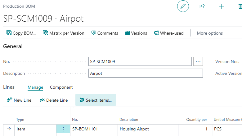 Business Central 2025 Wave 1: Novedades en  fabricación y la cadena de&nbsp;suministro