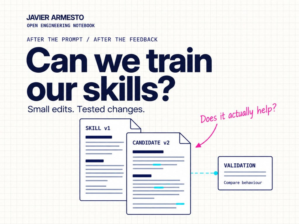 After the Prompt Series: After the Feedback, What If We Could Train Skills?