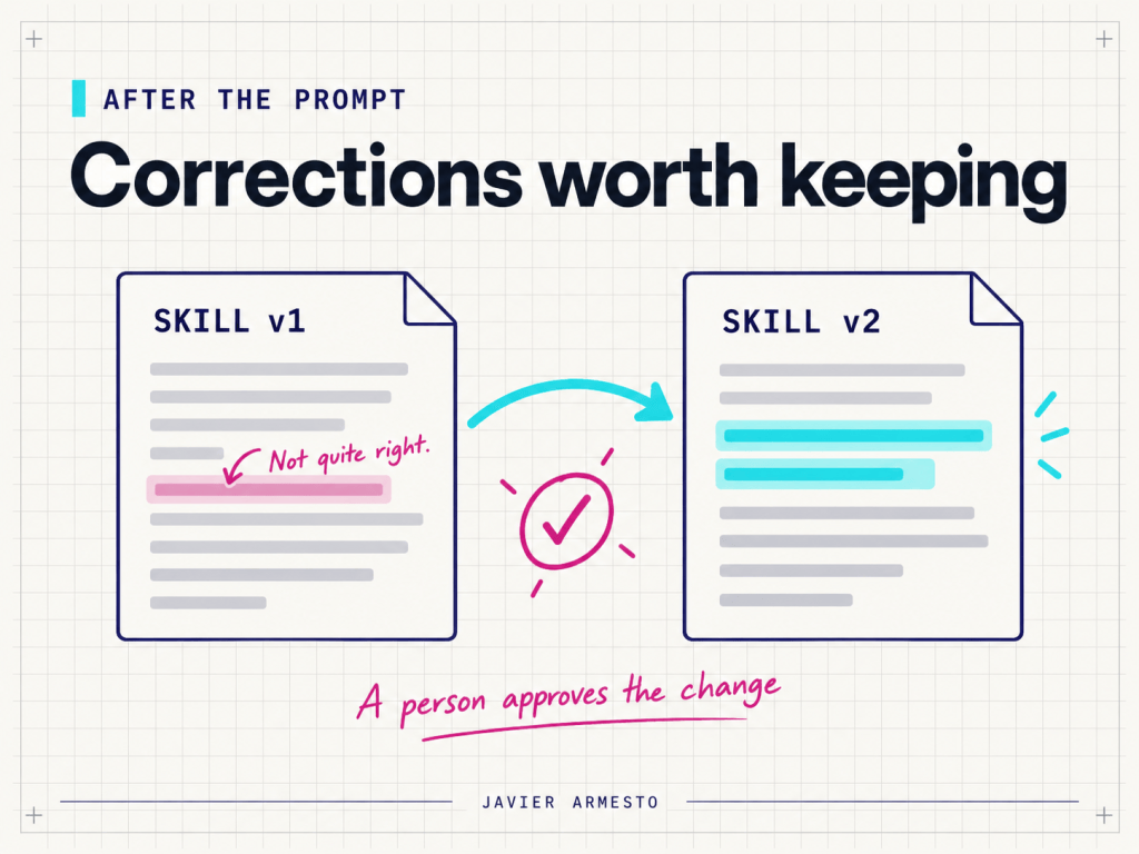 After the Prompt Series: Agents That Learn from Your&nbsp;Corrections